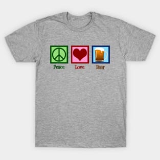 Peace Love Beer T-Shirt